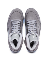 Air Jordan Wolf Gray 5 Retro Sneakers. | PDP | Antonia