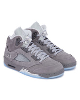 Air Jordan Wolf Gray 5 Retro Sneakers. | PDP | Antonia