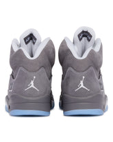 Air Jordan Wolf Gray 5 Retro Sneakers. | PDP | Antonia