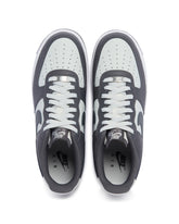 White and Gray Air Force 1 Sneakers | PDP | Antonia