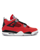 Red Air Jordan 4 Retro Toro Bravo Sneakers | PDP | Antonia