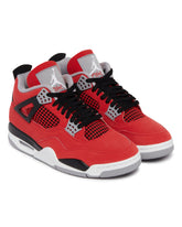 Red Air Jordan 4 Retro Toro Bravo Sneakers | PDP | Antonia