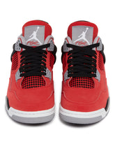 Red Air Jordan 4 Retro Toro Bravo Sneakers | PDP | Antonia