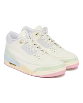 White Jordan Air 3 Spring Sneakers | PDP | Antonia