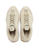 Natural Beige Shox R4 QS Sneakers | PDP | Antonia