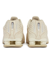 Natural Beige Shox R4 QS Sneakers | PDP | Antonia