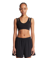 NikeSKIMS Brown Double-Strap U-Neck Top | PDP | Antonia