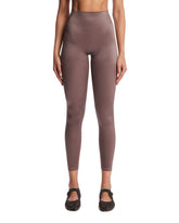 NikeSKIMS Brown High-Waisted Leggings | PDP | Antonia