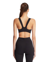 NikeSKIMS Black Studio Stretch Square-Neck Top | PDP | Antonia