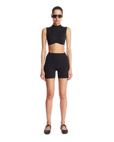 NikeSKIMS Black Studio Stretch Shorts | PDP | Antonia