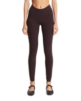 NikeSKIMS Brown Studio Stretch Leggings | PDP | Antonia