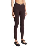 NikeSKIMS Brown Studio Stretch Leggings | PDP | Antonia