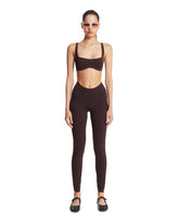 NikeSKIMS Micro Bra Studio Stretch Marrone | PDP | Antonia