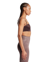 NikeSKIMS Brown Bandeau Top | PDP | Antonia