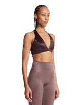 NikeSKIMS Brown Racer Top | PDP | Antonia