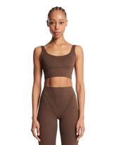 NikeSKIMS Brown Longline Top | PDP | Antonia