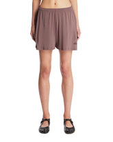 NikeSKIMS Brown Logo Shorts | PDP | Antonia