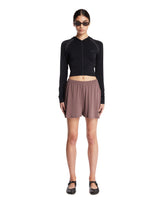 NikeSKIMS Brown Logo Shorts | PDP | Antonia