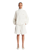 NikeSKIMS White Oversized Sport Jacket | PDP | Antonia