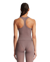 NikeSKIMS Brown Racer Top | PDP | Antonia