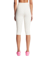 NikeSKIMS White Floral Cropped High-Waisted Leggings | PDP | Antonia