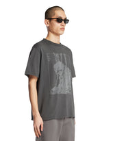 Gray Printed Box T-Shirt | PDP | Antonia