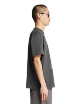 Gray Printed Box T-Shirt | PDP | Antonia