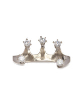 Hand Bracelet Diamanti Armour Argentato | PDP | Antonia