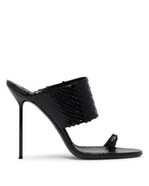 Black Lidia Thong Mules | All | Antonia