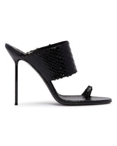 Black Lidia Thong Mules | PDP | Antonia