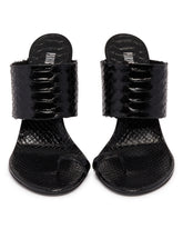 Black Lidia Thong Mules | PDP | Antonia