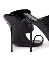 Black Lidia Thong Mules | PDP | Antonia