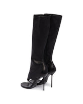 Black Lidia Thong Boots | PDP | Antonia