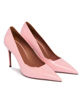 Pink Vera Leather Pumps | PDP | Antonia