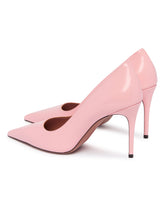 Pink Vera Leather Pumps | PDP | Antonia