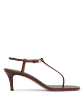 Brown Thong Heel Sandals | PDP | Antonia