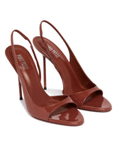 Brown Lidia Slingbacks | PDP | Antonia