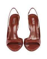 Brown Lidia Slingbacks | PDP | Antonia