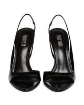 Black Leather Slingback | PDP | Antonia