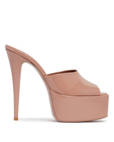 Beige Marina Platform Mules | All | Antonia