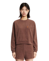 Brown Terry Sweatshirt | PDP | Antonia