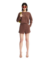 Brown Terry Sweatshirt | PDP | Antonia