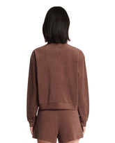 Brown Terry Sweatshirt | PDP | Antonia