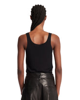 Black Viscose Top | PDP | Antonia