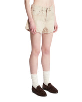 Shorts Sfrangiati Beige | PDP | Antonia