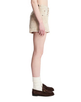 Shorts Sfrangiati Beige | PDP | Antonia