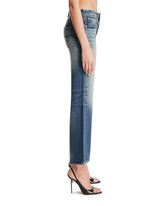 Blue Joan Cropped Flare Jeans | PDP | Antonia