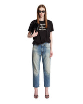 Black Cotton T-Shirt | PDP | Antonia