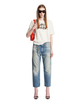 White Cotton T-Shirt | PDP | Antonia