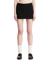 Black Wool Miniskirt | PDP | Antonia